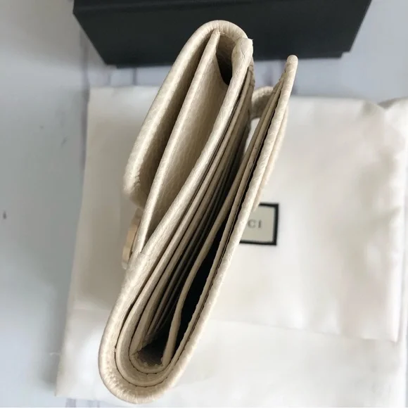 Gucci interlocking G wallet bone white - Picture 8 of 10